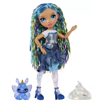 Rainbow High Rainbow Shimmers με Slime Κούκλα μόδας - Skyler (μπλε)