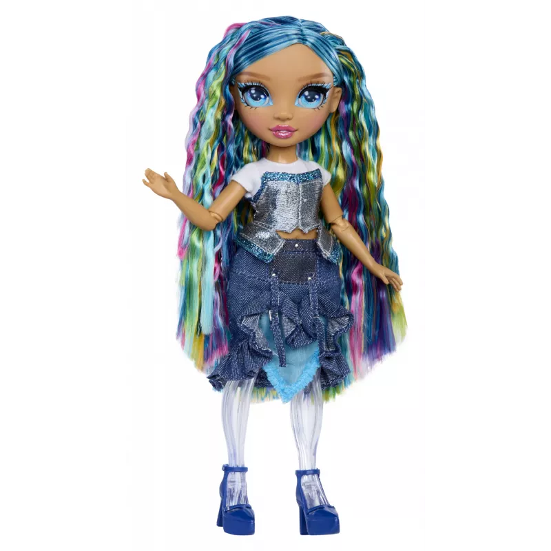Rainbow High Rainbow Shimmers με Slime Κούκλα μόδας - Skyler (μπλε)