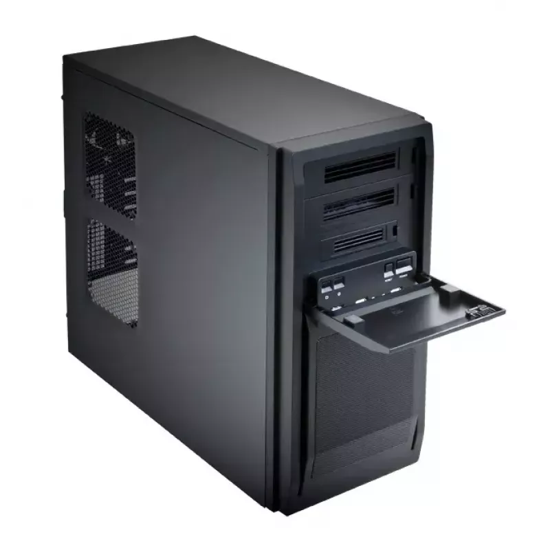 Chieftec LF-02B-OP Κουτί υπολογιστή Midi Tower Μαύρο