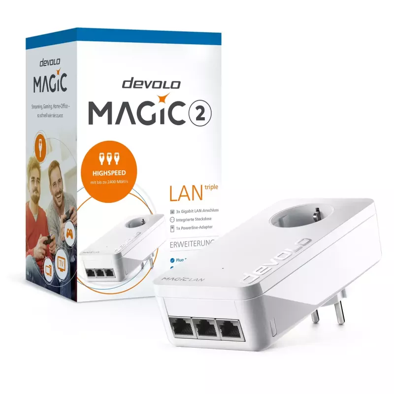 Αντάπτορας Ethernet-LAN Devolo Magic 2 LAN triple