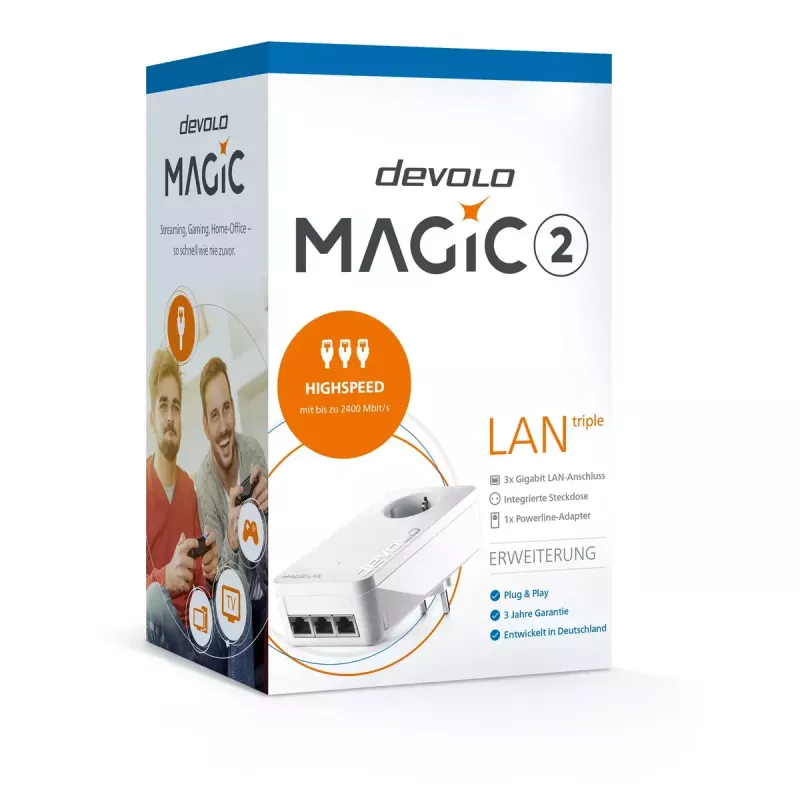 Αντάπτορας Ethernet-LAN Devolo Magic 2 LAN triple
