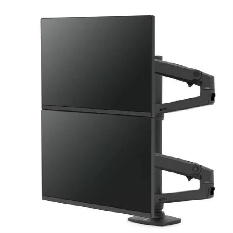 ERGOTRON LX Dual-Stacking-Arm, ψηλή ράβδος (μαύρο ματ)