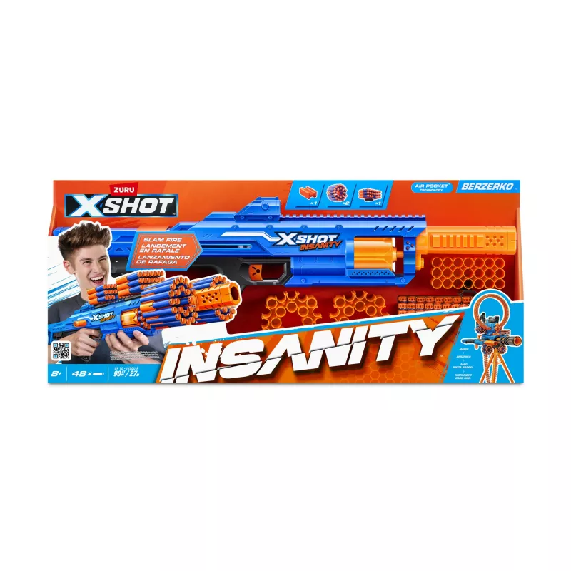 XSHOT Insanity Berzerko (48 βελάκια) ZURU