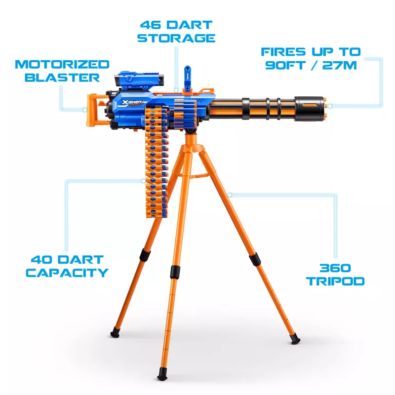 XSHOT Insanity Motorized Rage Fire (72 βελάκια) ZURU