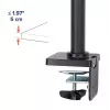 ERGOTRON NX βραχίονας οθόνης - μαύρο ματ