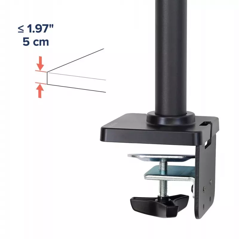 ERGOTRON NX βραχίονας οθόνης - μαύρο ματ
