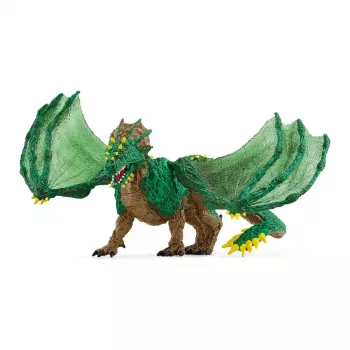 Παιχνίδι Schleich ELDRADOR CREATURES δράκος της ζούγκλας 70791S καφέ πράσινο κίτρινο