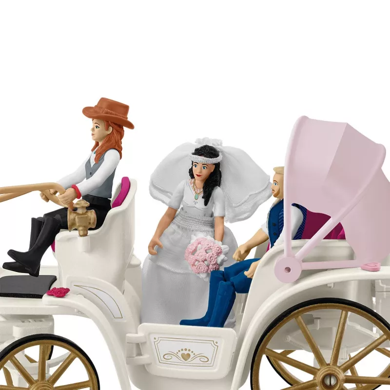 Άμαξα γάμου Schleich HORSE CLUB 42641S πολύχρωμο