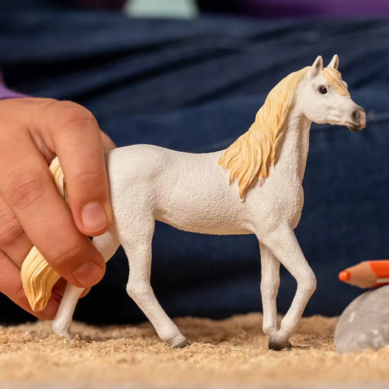 Schleich Horse Club αραβική φοράδα μαύρο ξανθό λευκό 13983S