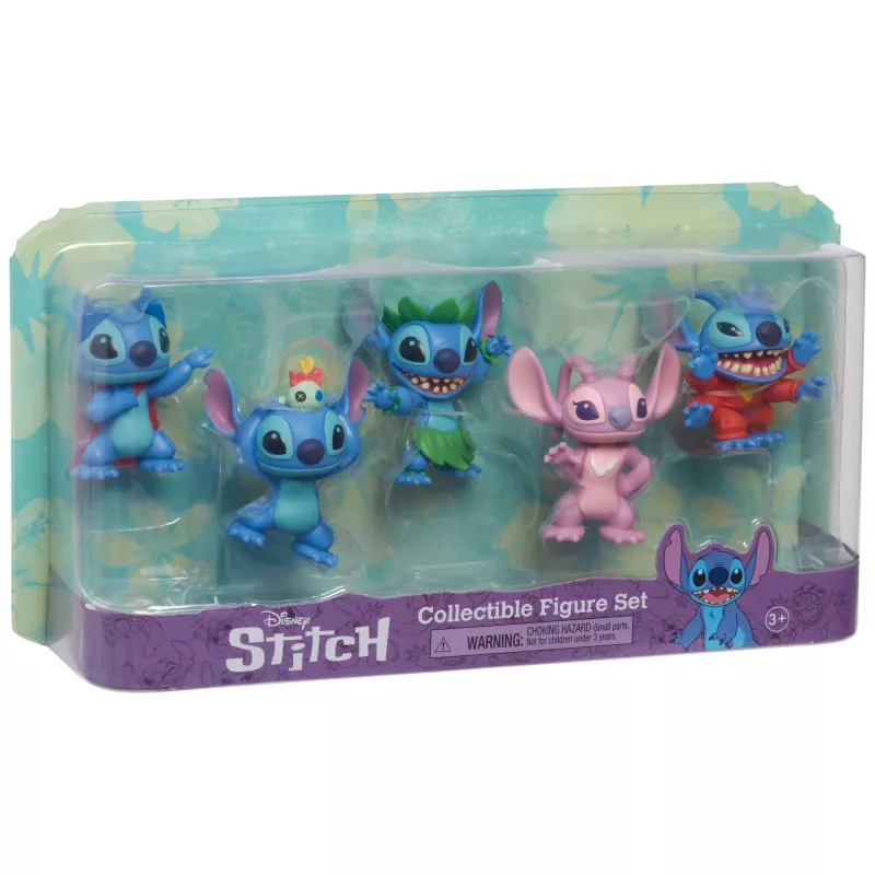 Just Play Stitch σετ συλλεκτικών φιγούρων συσκευασία 5 τεμ.