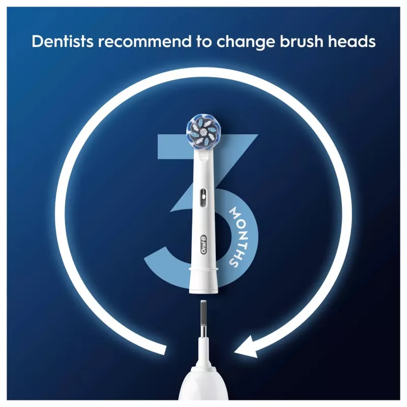 Κεφαλές οδοντόβουρτσας Oral-B Sensitive Clean 12 τεμ. λευκό