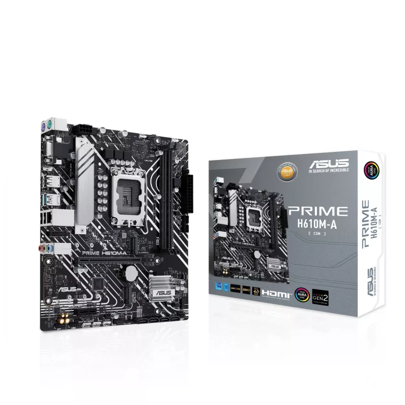 Μητρική ASUS PRIME H610M-A-CSM Intel H610 LGA 1700 micro ATX