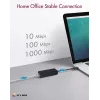 ICY BOX USB 3.0 Type-A σε RJ-45 Ethernet-Port, Ενσύρματο, USB, Ethernet, 1000 Mbit/s, Μαύρο