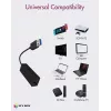 ICY BOX USB 3.0 Type-A σε RJ-45 Ethernet-Port, Ενσύρματο, USB, Ethernet, 1000 Mbit/s, Μαύρο