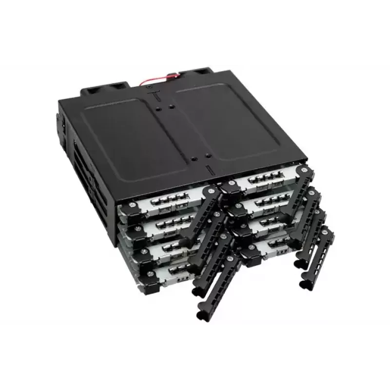 Συστοιχία δίσκων Icy Dock MB998SP-B Μαύρο 8 μονάδες δίσκων