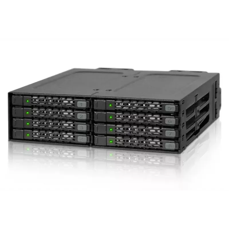 Συστοιχία δίσκων Icy Dock MB998SP-B Μαύρο 8 μονάδες δίσκων