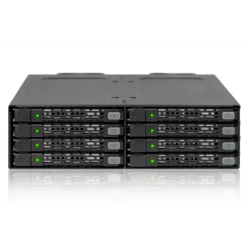 Συστοιχία δίσκων Icy Dock MB998SP-B Μαύρο 8 μονάδες δίσκων