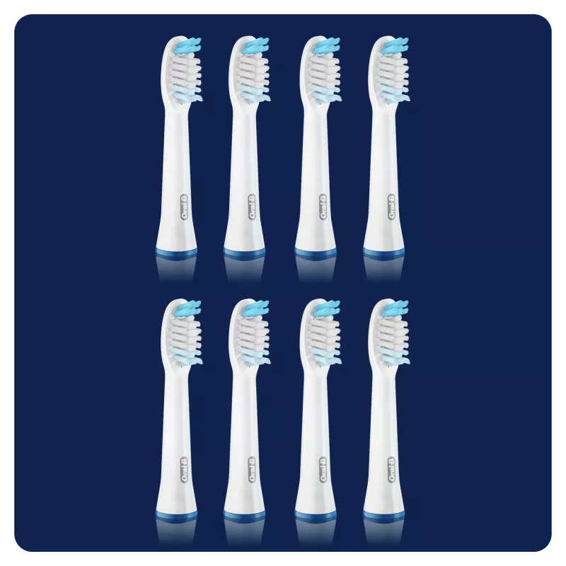 Oral-B Pulsonic Clean 81748491 Κεφαλή οδοντόβουρτσας 8 τεμ. Λευκό