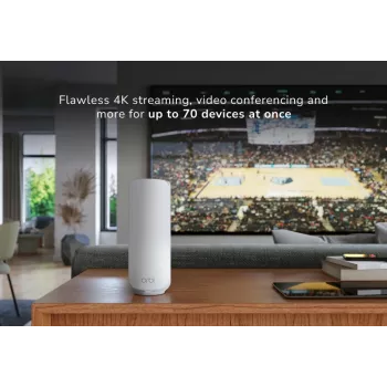 NETGEAR Orbi 370 Dual-Band (2,4 GHz / 5 GHz) Wi-Fi 7 (802.11be) Λευκό 2 Εσωτερικό