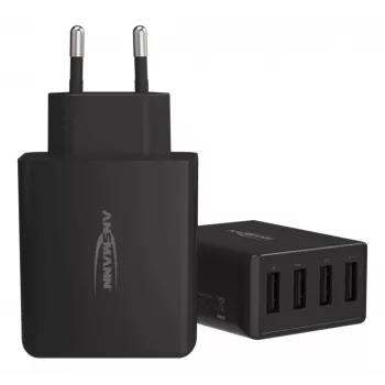 Επιτοίχιος φορτιστής USB ANSMANN 4 θυρών