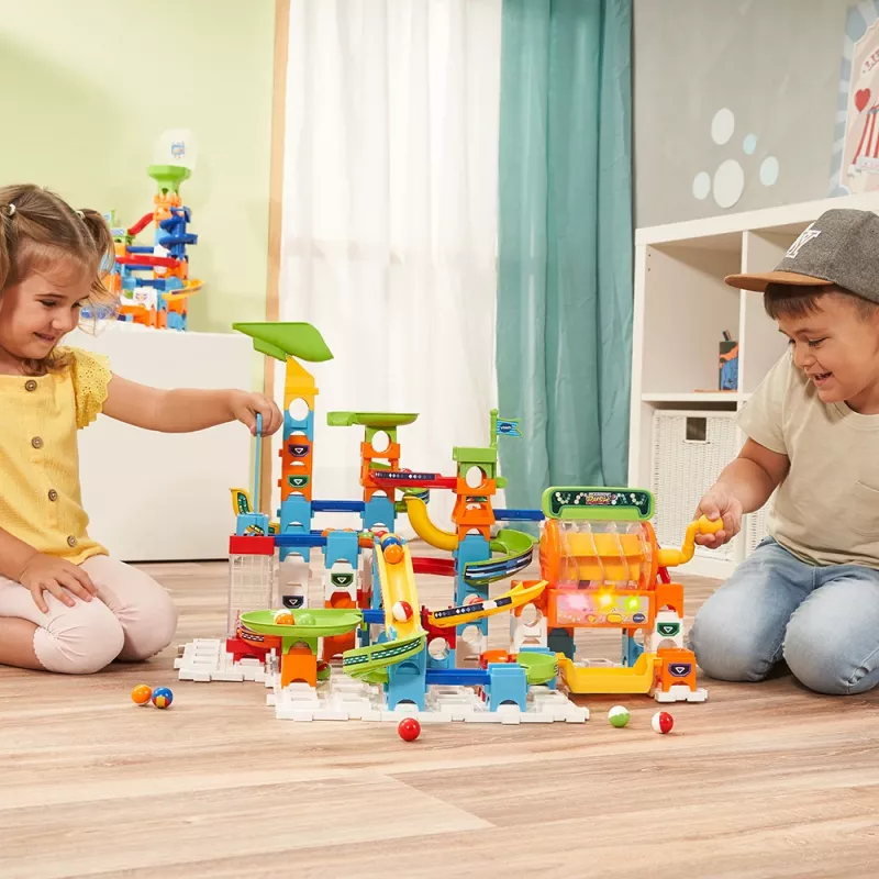VTech Marble Rush Super Action Set L100 E Πολύχρωμο 1 παίκτης 4–12 ετών