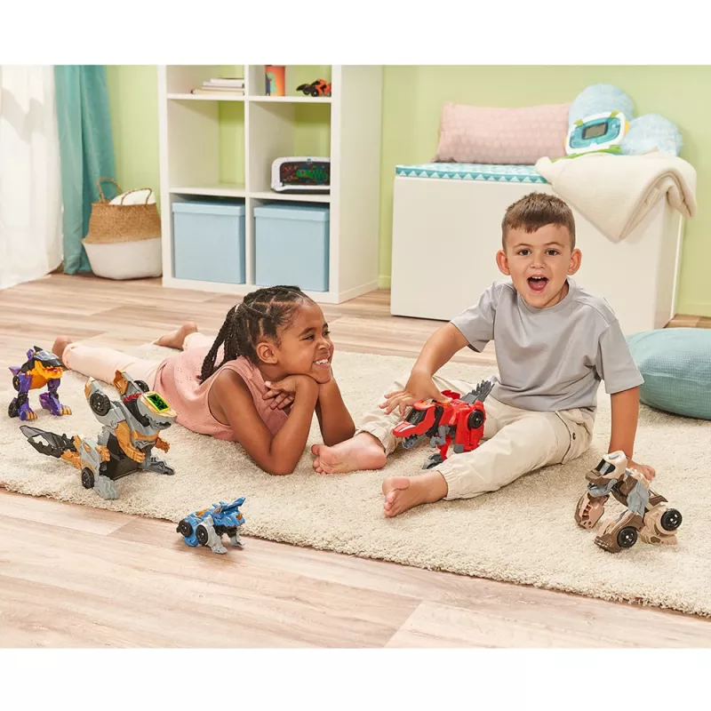 VTech Switch & Go Dino's Fighter-Velociraptor Κόκκινο 3+