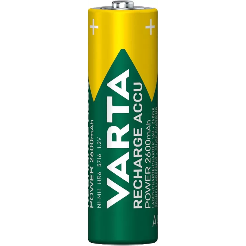 Επαναφορτιζόμενη μπαταρία VARTA AA NiMH 2600mAh