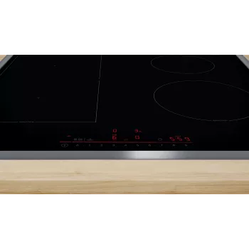 Bosch Serie 6 PVS64RHB1E Εστία Μαύρη Εντοιχισμένη 60 cm Επαγωγική εστία ζωνών 4 ζώνη(-ες)