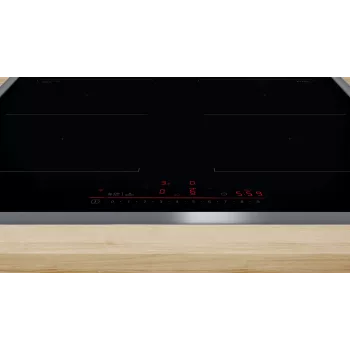 Bosch Serie 6 PVQ645HB1E Εστία Μαύρη Ενσωματωμένη 60 cm Επαγωγική εστία 4 ζώνη(-ες)
