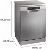 Bosch Serie 6 SMS6ZCI16E Πλυντήριο πιάτων Ελεύθερο 14 σερβίτσια