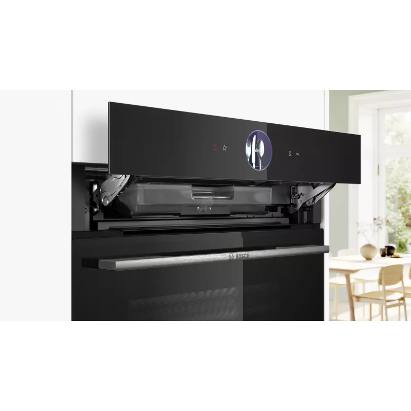 Bosch Serie 8 HSG7364B1 Φούρνος 71 L Μαύρο