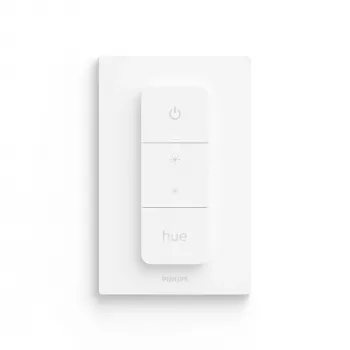 Philips Dimmer Switch (νεότερο μοντέλο), dimmer & διακόπτης, IEEE 802.15.4, IP20, εξωτερικό, κουμπιά, λευκό