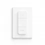 Philips Dimmer Switch (νεότερο μοντέλο), dimmer & διακόπτης, IEEE 802.15.4, IP20, εξωτερικό, κουμπιά, λευκό