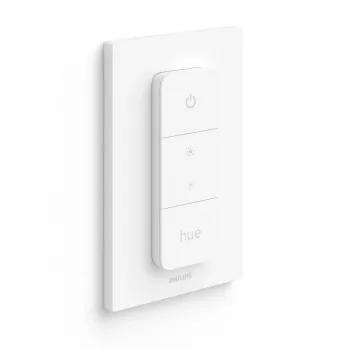 Philips Dimmer Switch (νεότερο μοντέλο), dimmer & διακόπτης, IEEE 802.15.4, IP20, εξωτερικό, κουμπιά, λευκό