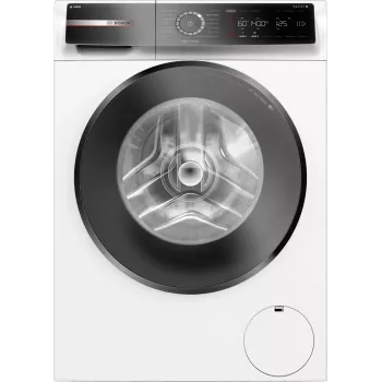 Bosch Serie 8 WGB244A40 πλυντήριο ρούχων εμπρόσθιας φόρτωσης, 9 kg, 1400 στρ./λεπτό, i-Dos, λευκό/μαύρο