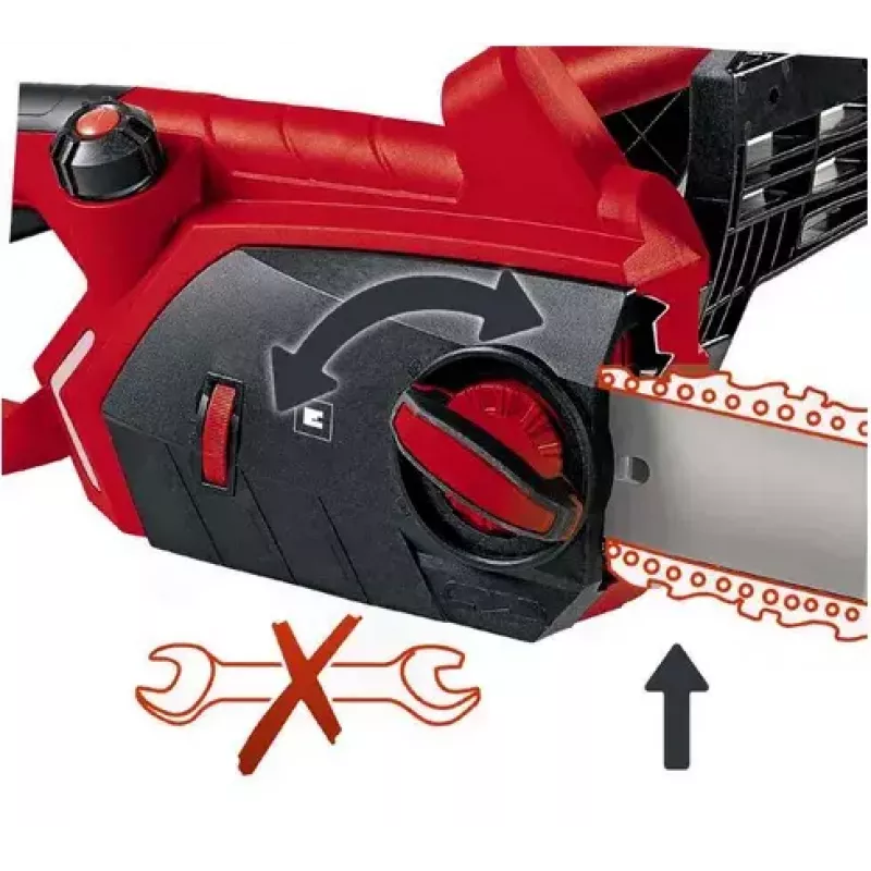 Αλυσοπρίονο Einhell GE-EC 2240 2200 W μαύρο κόκκινο