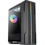 Aerocool Splinter Duo-G-BK-v1 κουτί υπολογιστή ATX Mid Tower, ψημένο γυαλί, μαύρο