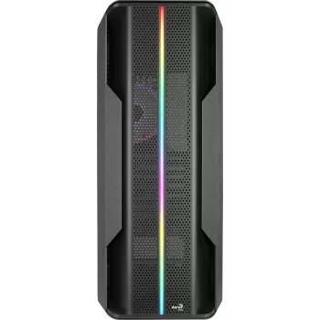 Aerocool Splinter Duo-G-BK-v1 κουτί υπολογιστή ATX Mid Tower, ψημένο γυαλί, μαύρο