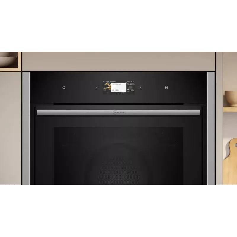 Neff B64CS71N0 Φούρνος 71 L μαύρο, ανοξείδωτο χάλυβας