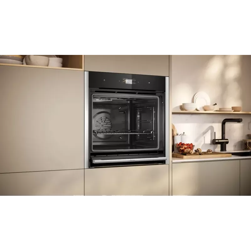Neff B64CS71N0 Φούρνος 71 L μαύρο, ανοξείδωτο χάλυβας