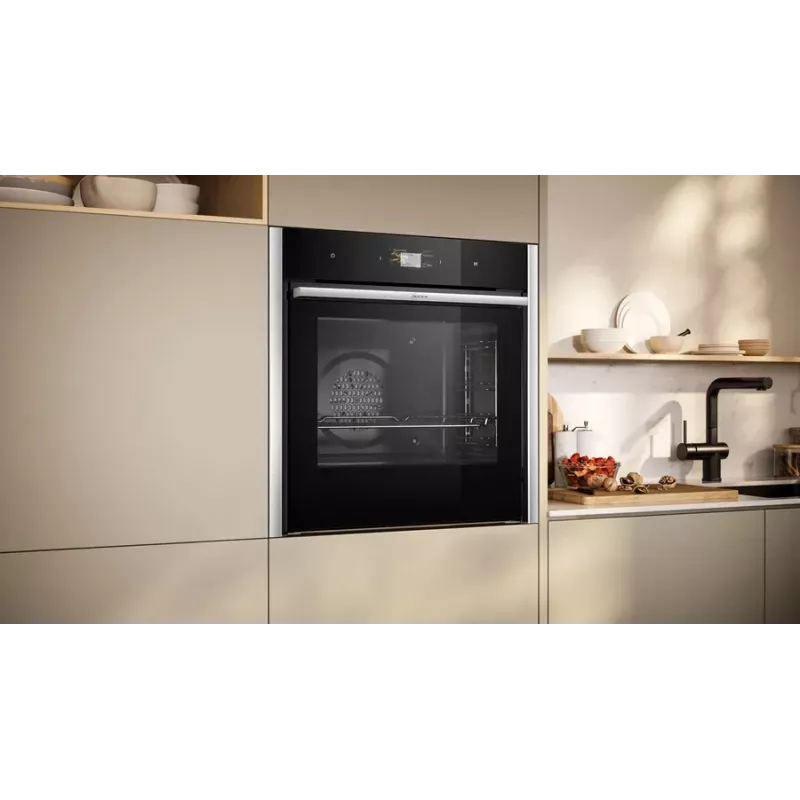Neff B64CS71N0 Φούρνος 71 L μαύρο, ανοξείδωτο χάλυβας