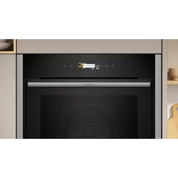 Neff B54CR71N0 Φούρνος 71 L μαύρο, ανοξείδωτο χάλυβας