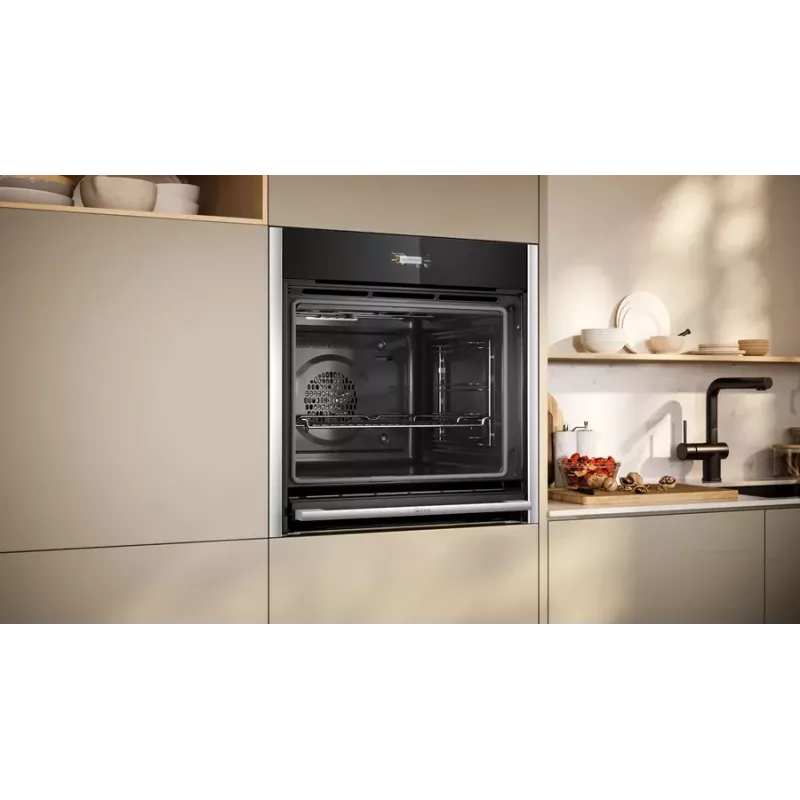 Neff B54CR71N0 Φούρνος 71 L μαύρο, ανοξείδωτο χάλυβας