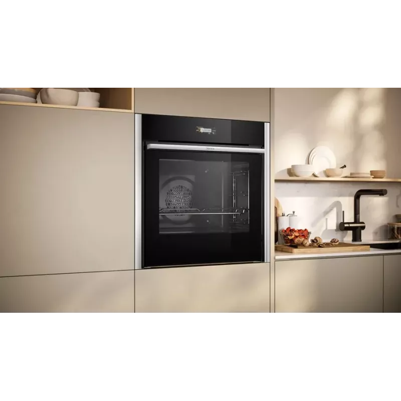 Neff B54CR71N0 Φούρνος 71 L μαύρο, ανοξείδωτο χάλυβας