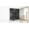 Bosch Serie 8 HRG7764B1 εντοιχιζόμενος φούρνος, 60 cm, 71 l, A+, ατμός, AirFry, πυρόλυση, Home Connect, μαύρος
