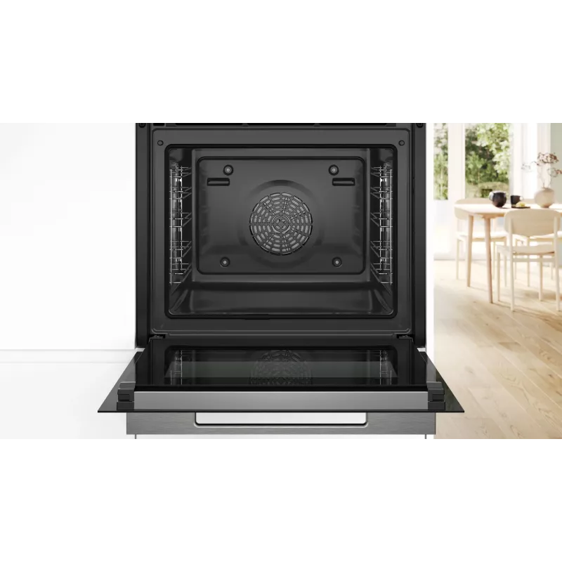 Bosch Serie 8 HBG7741B1 Φούρνος 71 L μαύρο