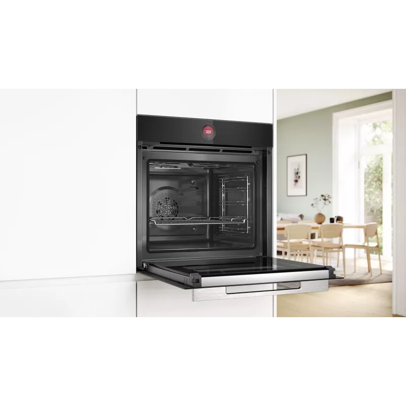 Bosch Serie 8 HBG7741B1 Φούρνος 71 L μαύρο