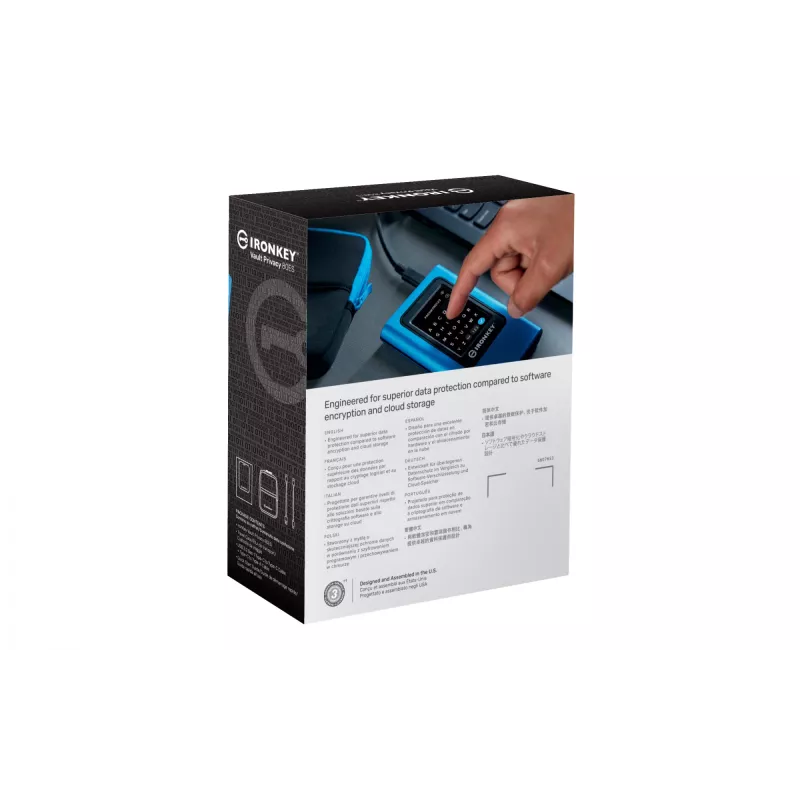 Εξωτερικός SSD Kingston Technology 1920GB USB Type-C 3.2 Gen 1 IKVP80ES/1920G