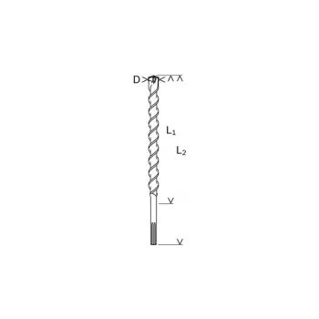 Bosch PRO SDS max-7 κρουστικό τρυπάνι, Ø 40 mm, μήκος εργασίας 800 mm