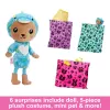 Κούκλα μόδας MATTEL Barbie Cutie Reveal κούκλα πολύχρωμη 139 mm